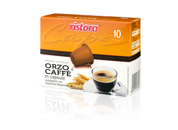 Capsule Ristora Compatibili Nespresso Orzo e Caffè | www.easycialde.it
